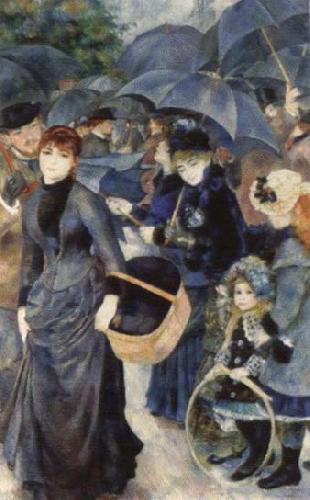 Pierre-Auguste Renoir the  umbrellas